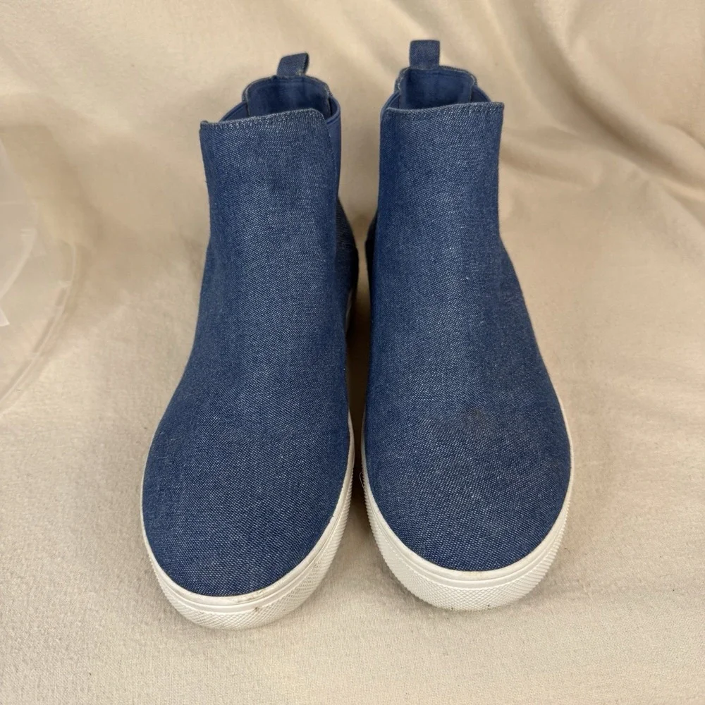Blondo‎ Women's 8.5  Waterproof Denim Booties B3449